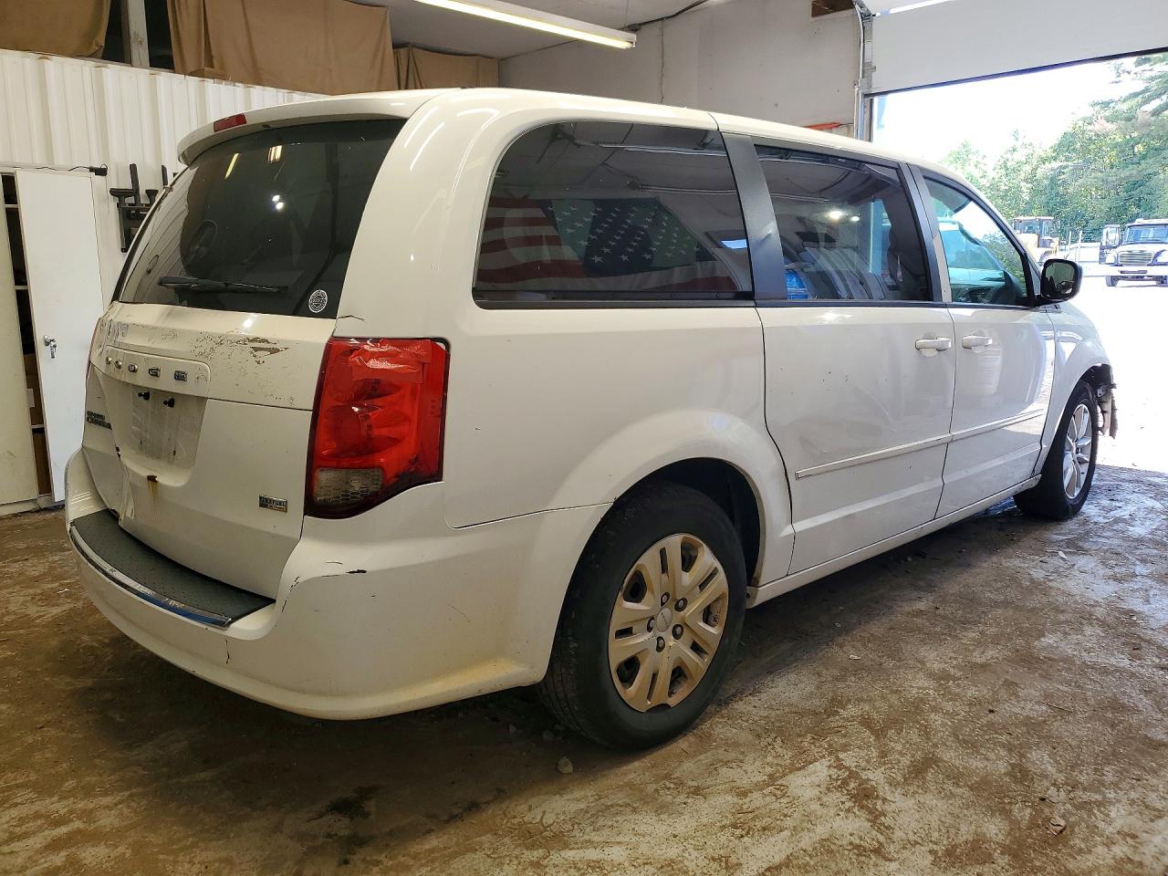 2014 Dodge Grand Caravan Se Белый vin: 2C4RDGBG1ER260693