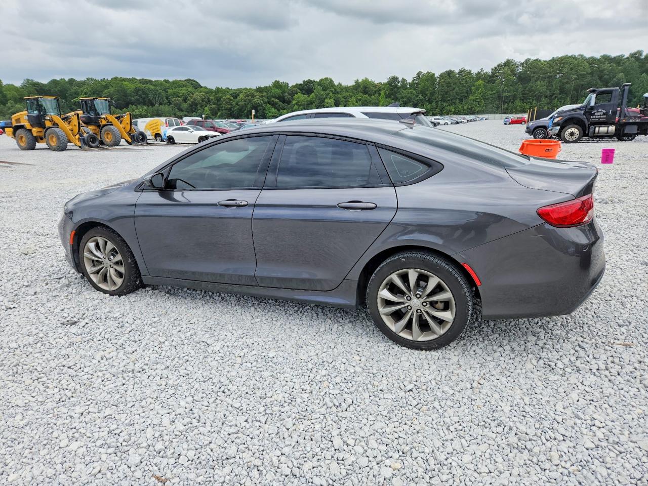 2015 Chrysler 200 S Gray vin: 1C3CCCDG2FN665124