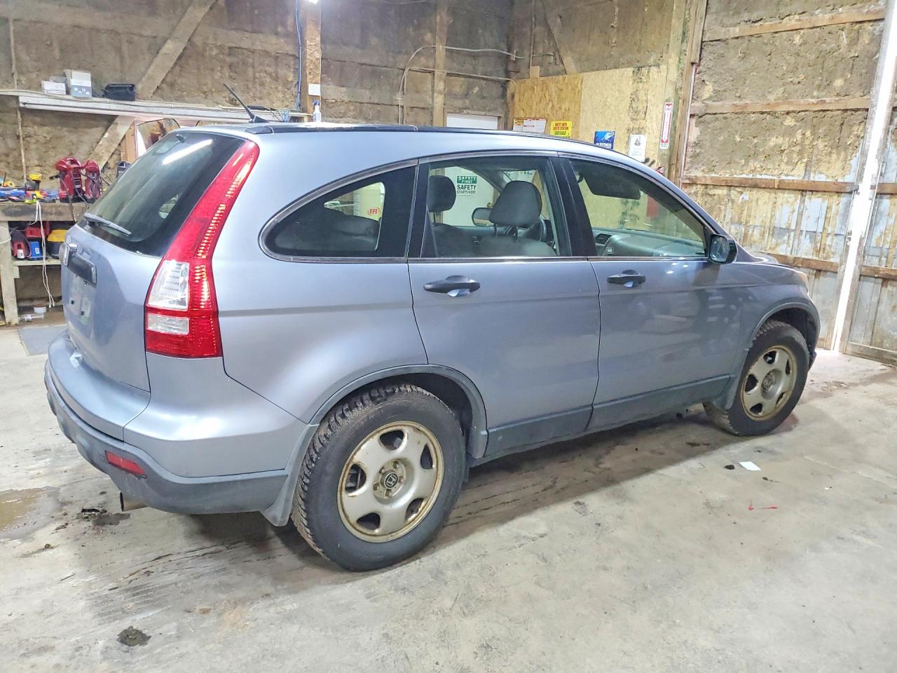 2008 Honda Cr-v Lx Blue vin: JHLRE48328C028362