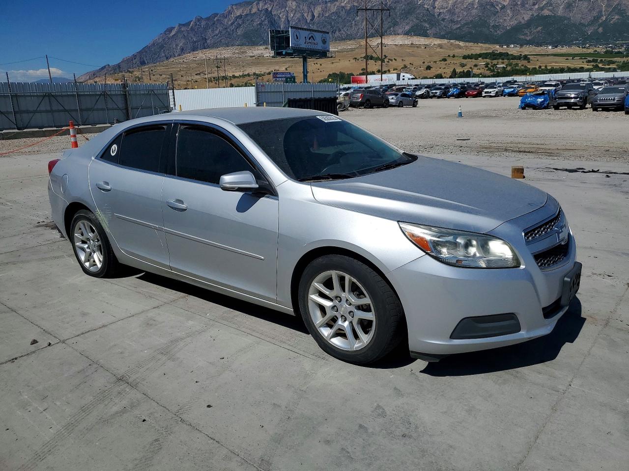 2013 Chevrolet Malibu 1lt Silver vin: 1G11C5SA0DF221639