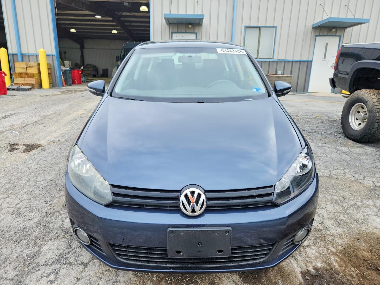 2013 Volkswagen Golf Синий vin: WVWNM7AJ6DW014384