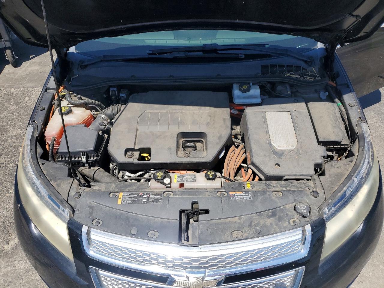 2012 Chevrolet Volt Black vin: 1G1RC6E49CU101492