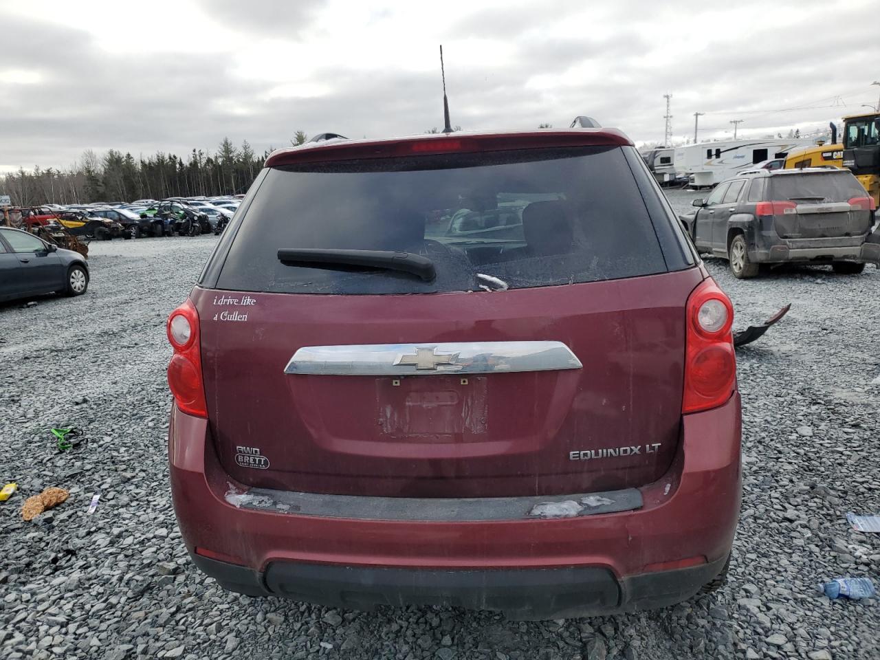 2012 Chevrolet Equinox Lt Burgundy vin: 2GNFLNEK9C6250199