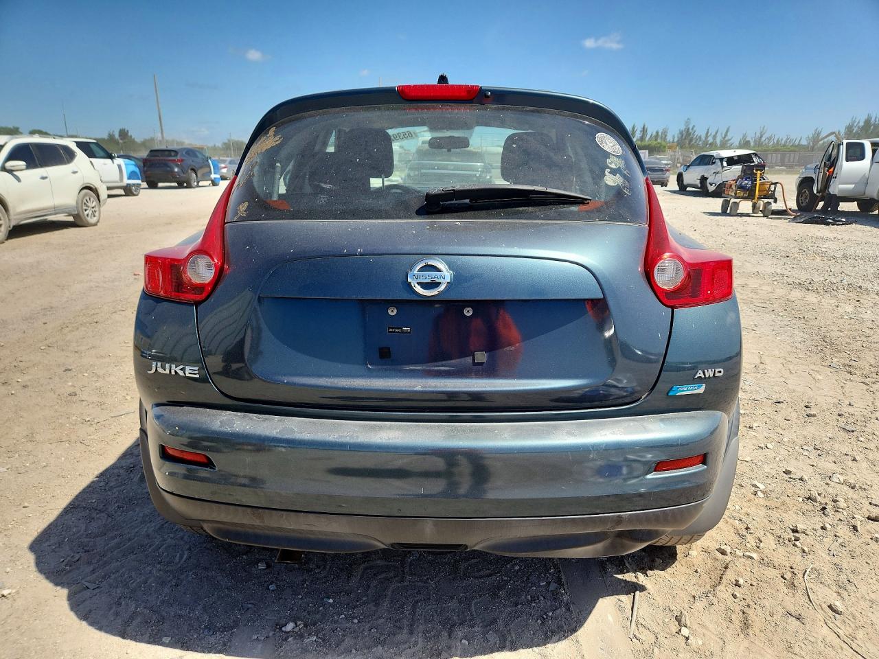 2012 Nissan Juke S Green vin: JN8AF5MV6CT127445