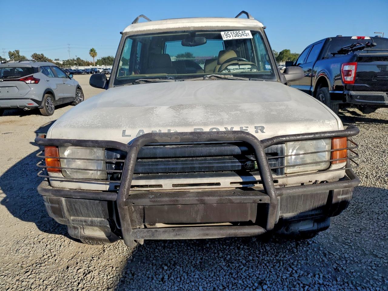 1998 Land Rover Discovery White vin: SALJY1249WA768574