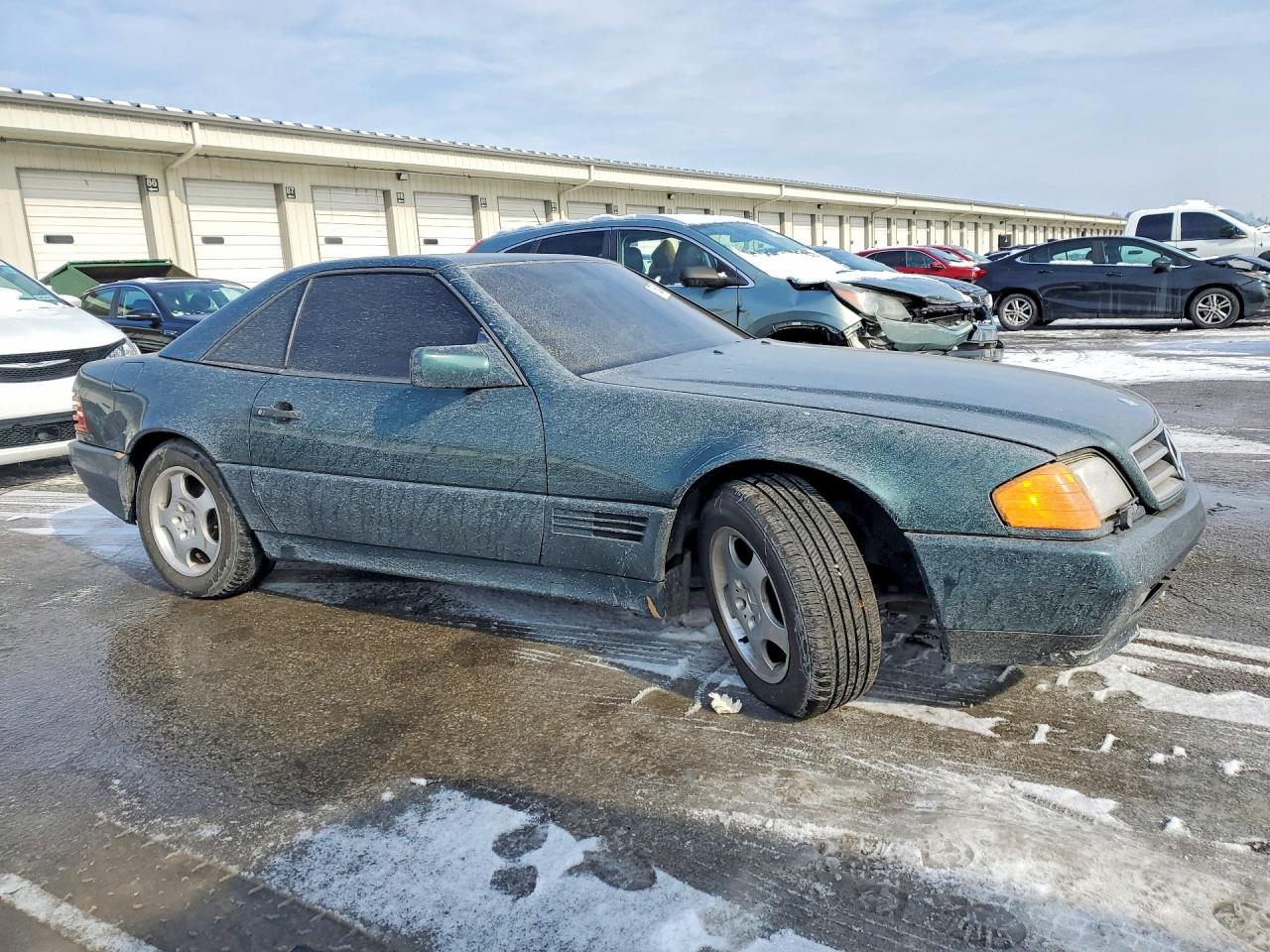 1994 Mercedes-benz Sl 320 Green vin: WDBFA63E0RF100061