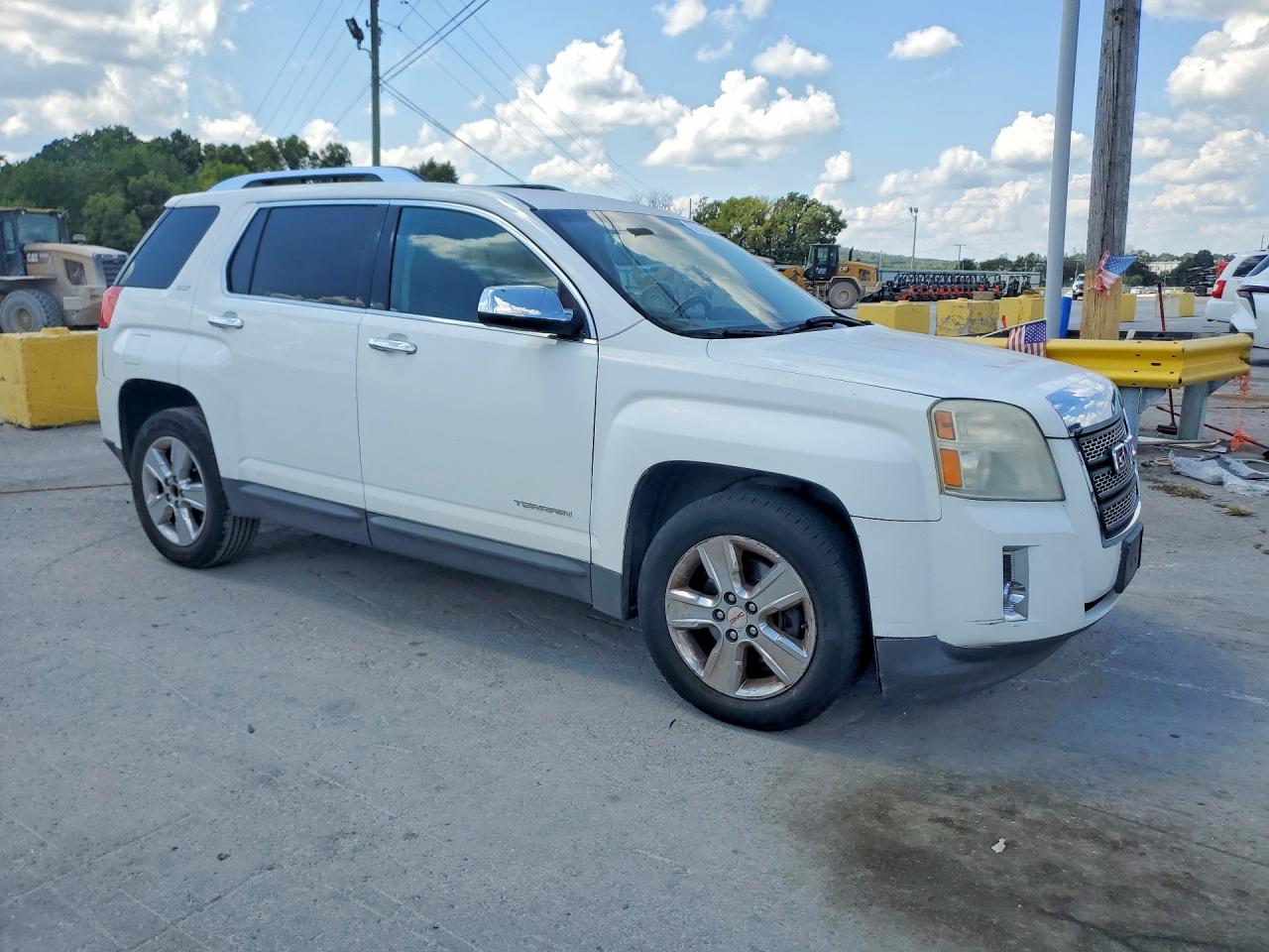 2015 Gmc Terrain Slt White vin: 2GKFLTE33F6155541
