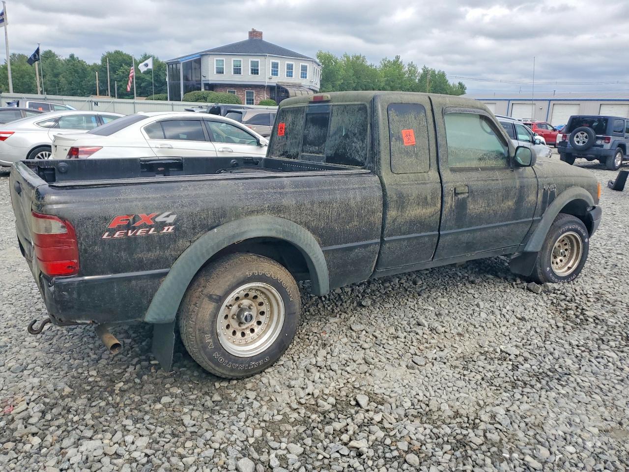 2003 Ford Ranger Super Cab Black vin: 1FTZR45E93TA12384