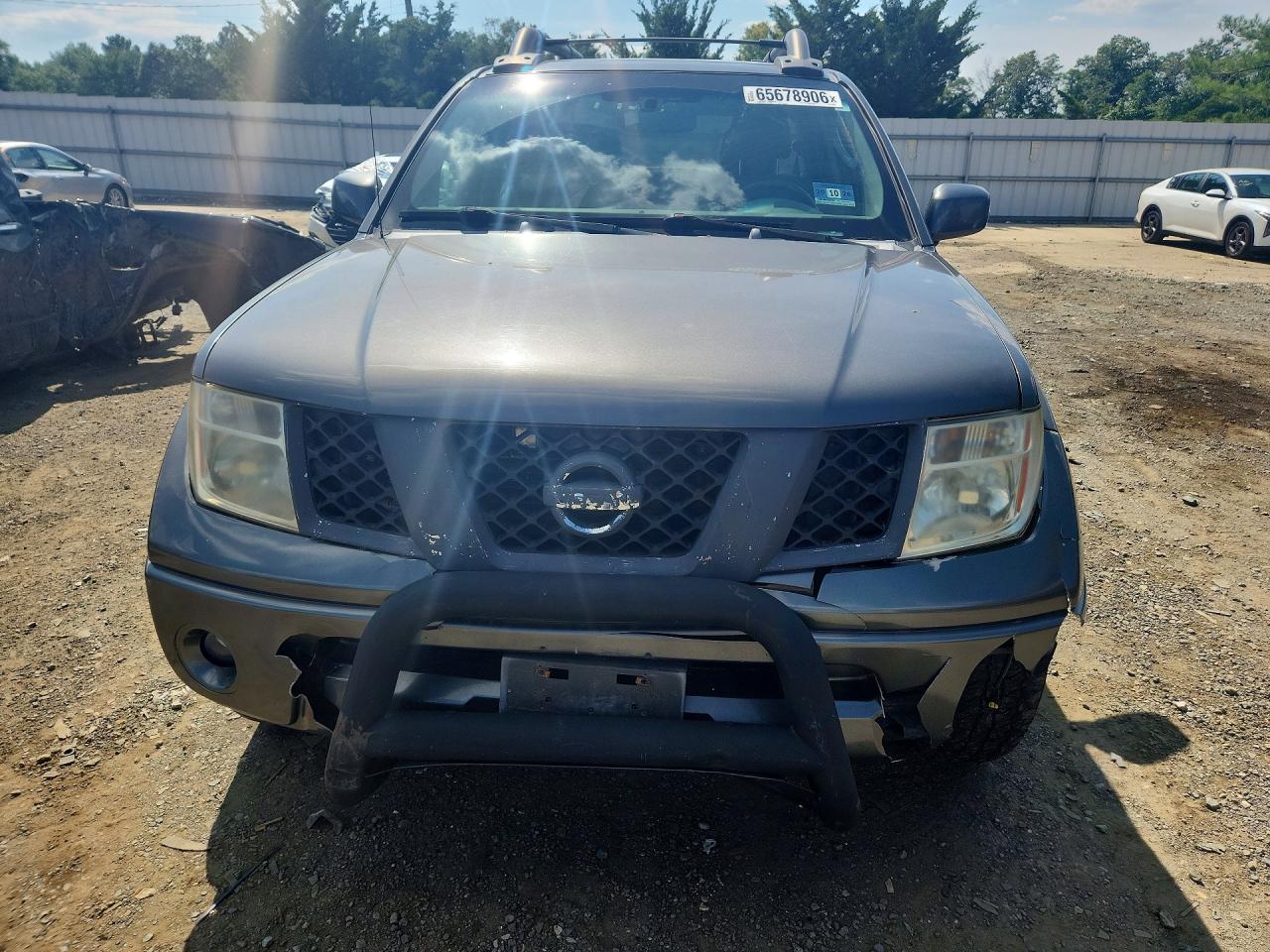 2007 Nissan Frontier Se Gray vin: 1N6AD07W77C459700