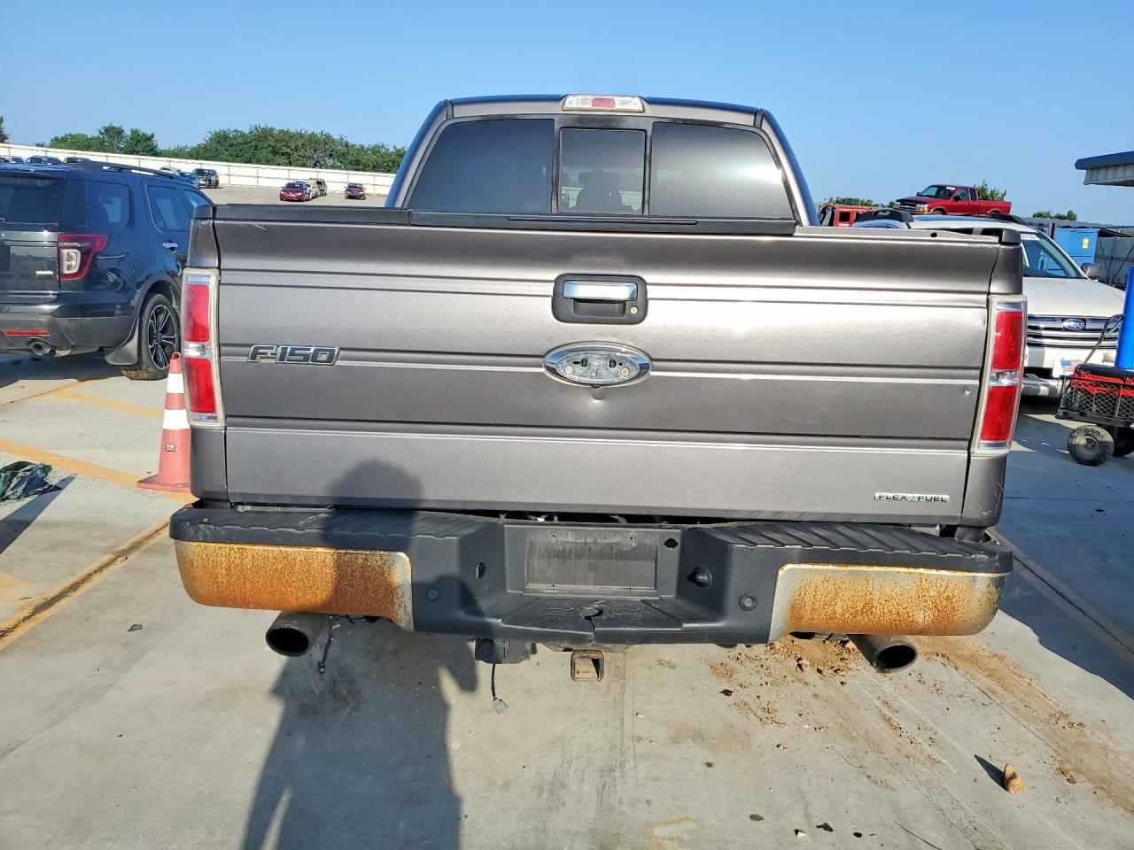 2014 Ford F150 Supercrew Gray vin: 1FTFW1ET5EFC41803