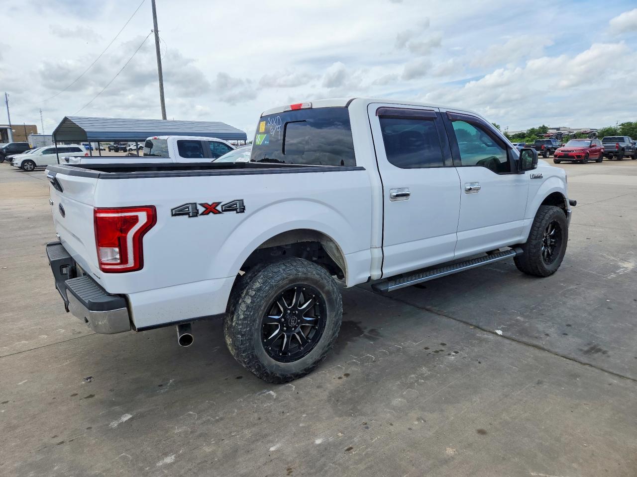 2015 Ford F150 Supercrew White vin: 1FTEW1EF7FKD26589
