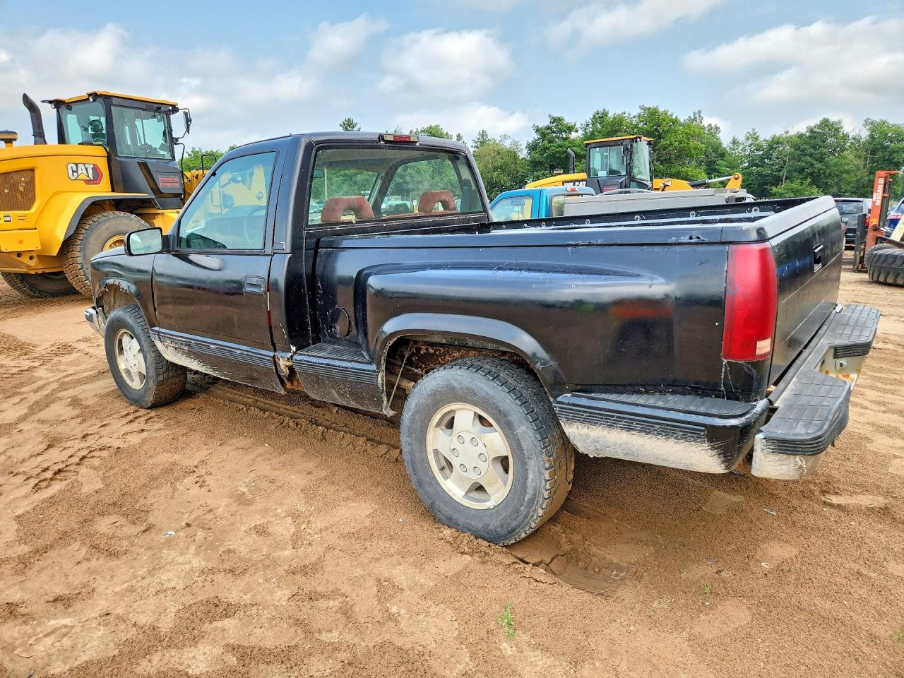 1994 Gmc Sierra C1500 Black vin: 1GTEC14Z6RZ533006