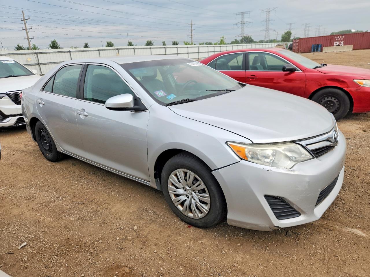2012 Toyota Camry Le Silver vin: 4T4BF1FK4CR246926