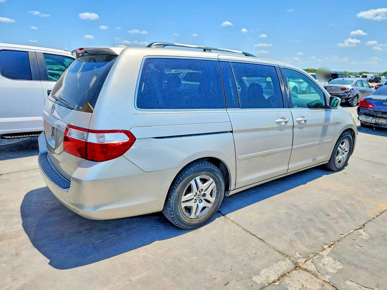 2006 Honda Odyssey Exl Silver vin: 5FNRL38726B073396