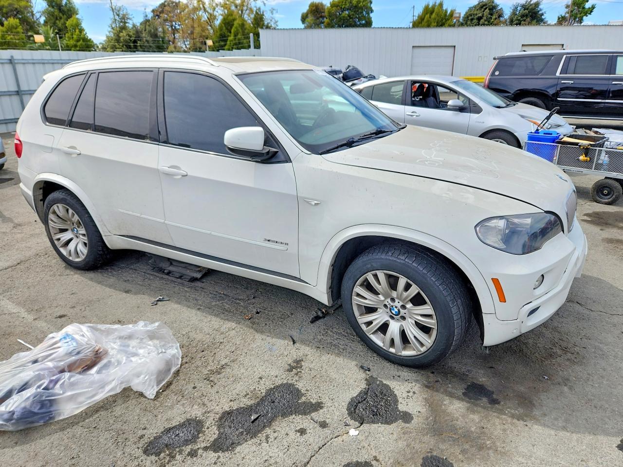 2010 Bmw X5 Xdrive30i White vin: 5UXFE4C58AL276550