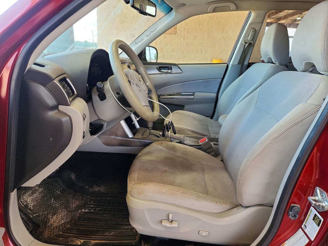 2012 Subaru Forester 2.5x Premium Red vin: JF2SHBDC4CH412270