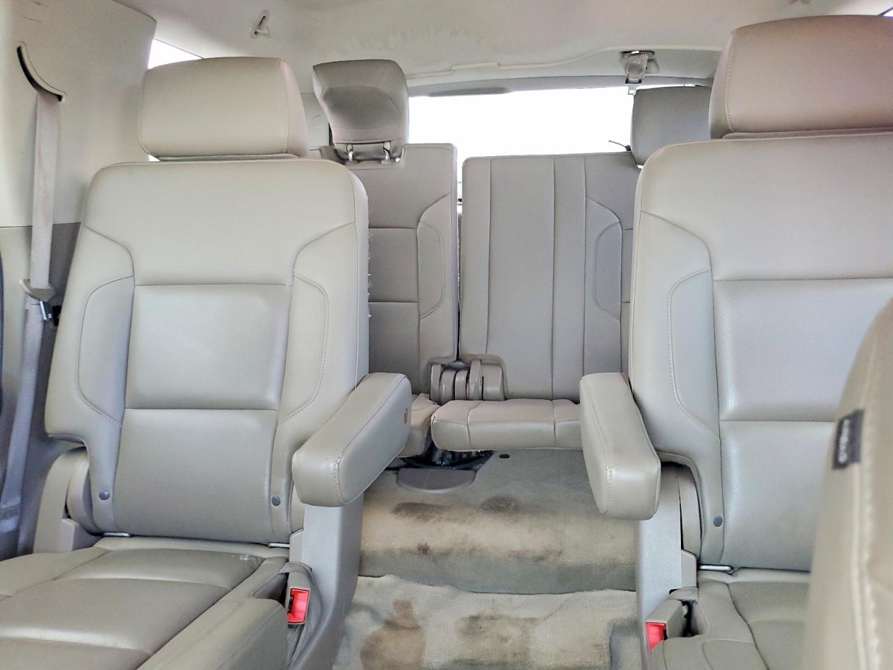 2015 Chevrolet Tahoe K1500 Ltz White vin: 1GNSKCKC9FR281108