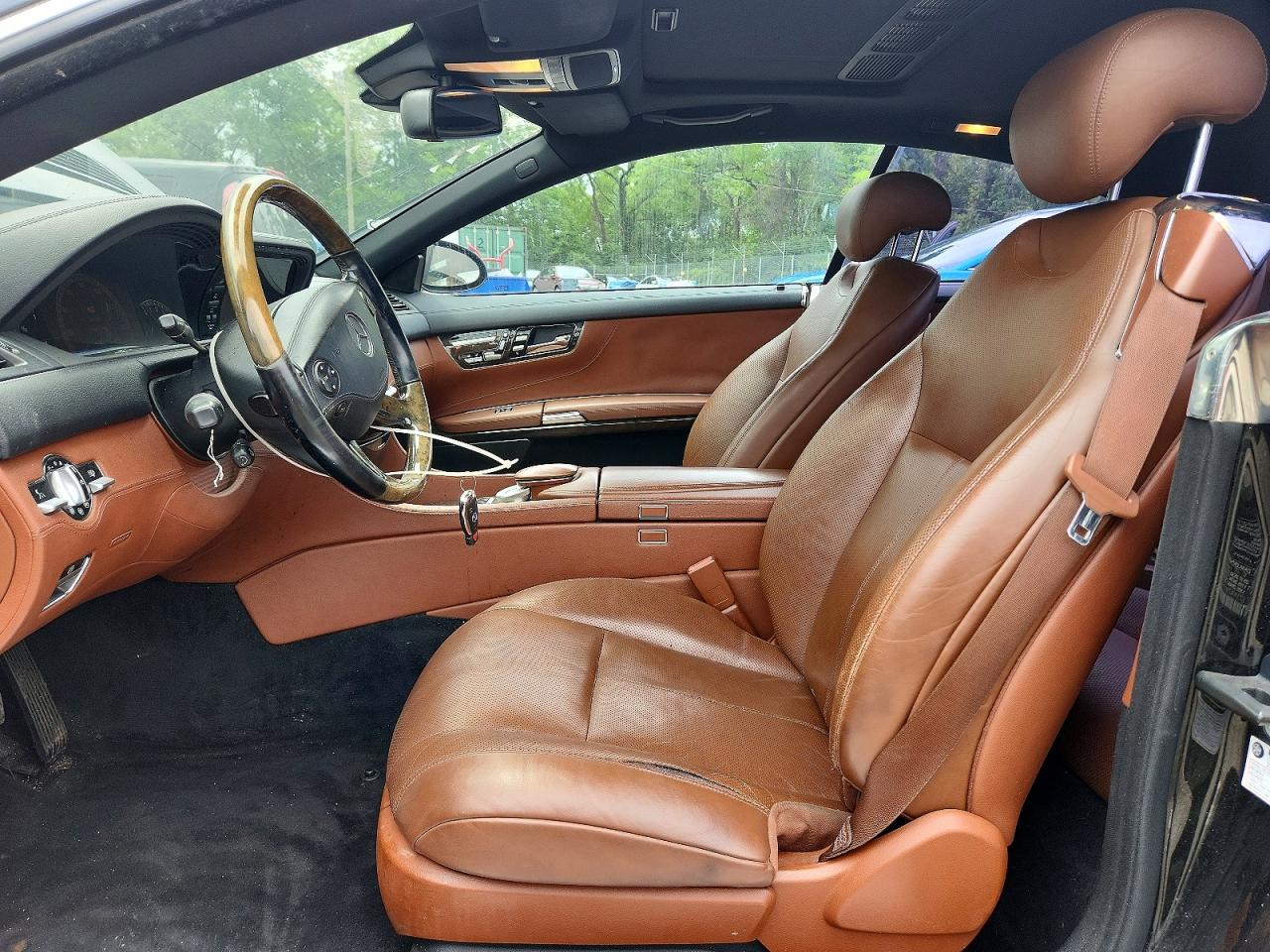 2007 Mercedes-benz Cl 550 Black vin: WDDEJ71XX7A006731