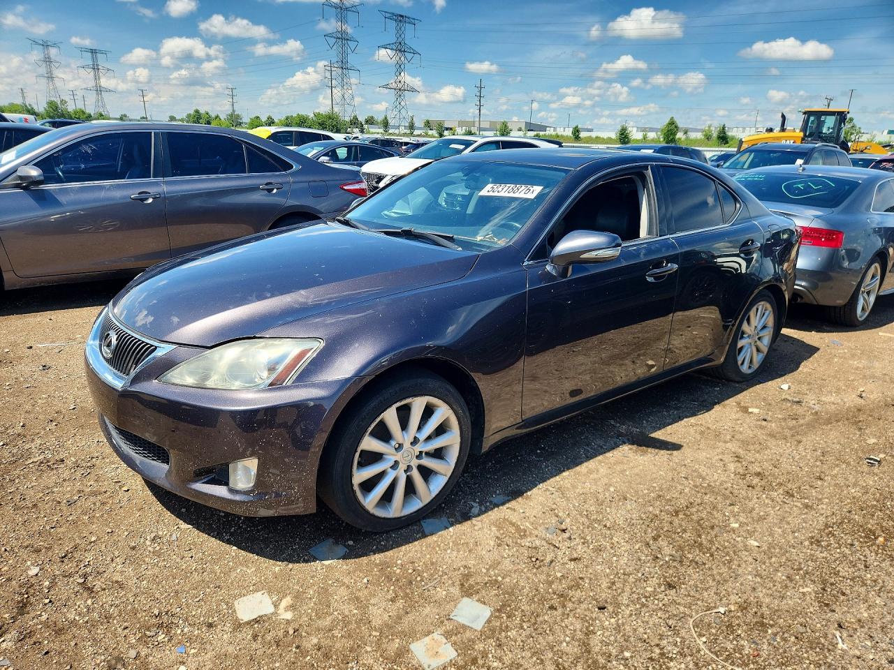 2009 Lexus Is 250 Gray vin: JTHCK262795029926