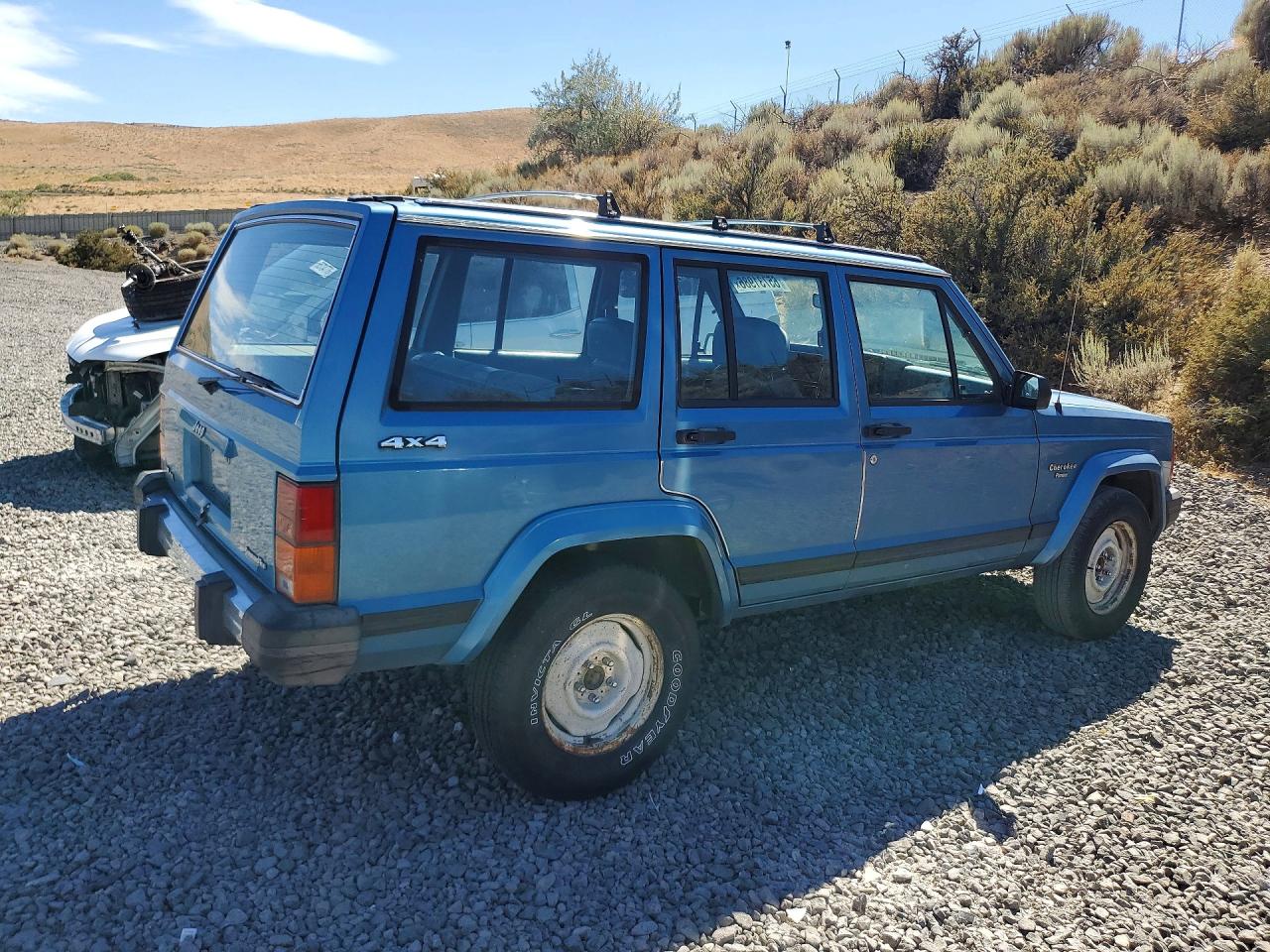 1986 Jeep Cherokee Pioneer Blue vin: 1JCWL782XGT145215