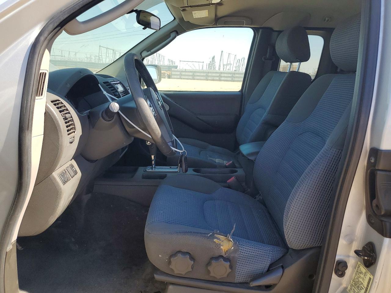 2005 Nissan Frontier Se Silver vin: 1N6AD06U05C424820