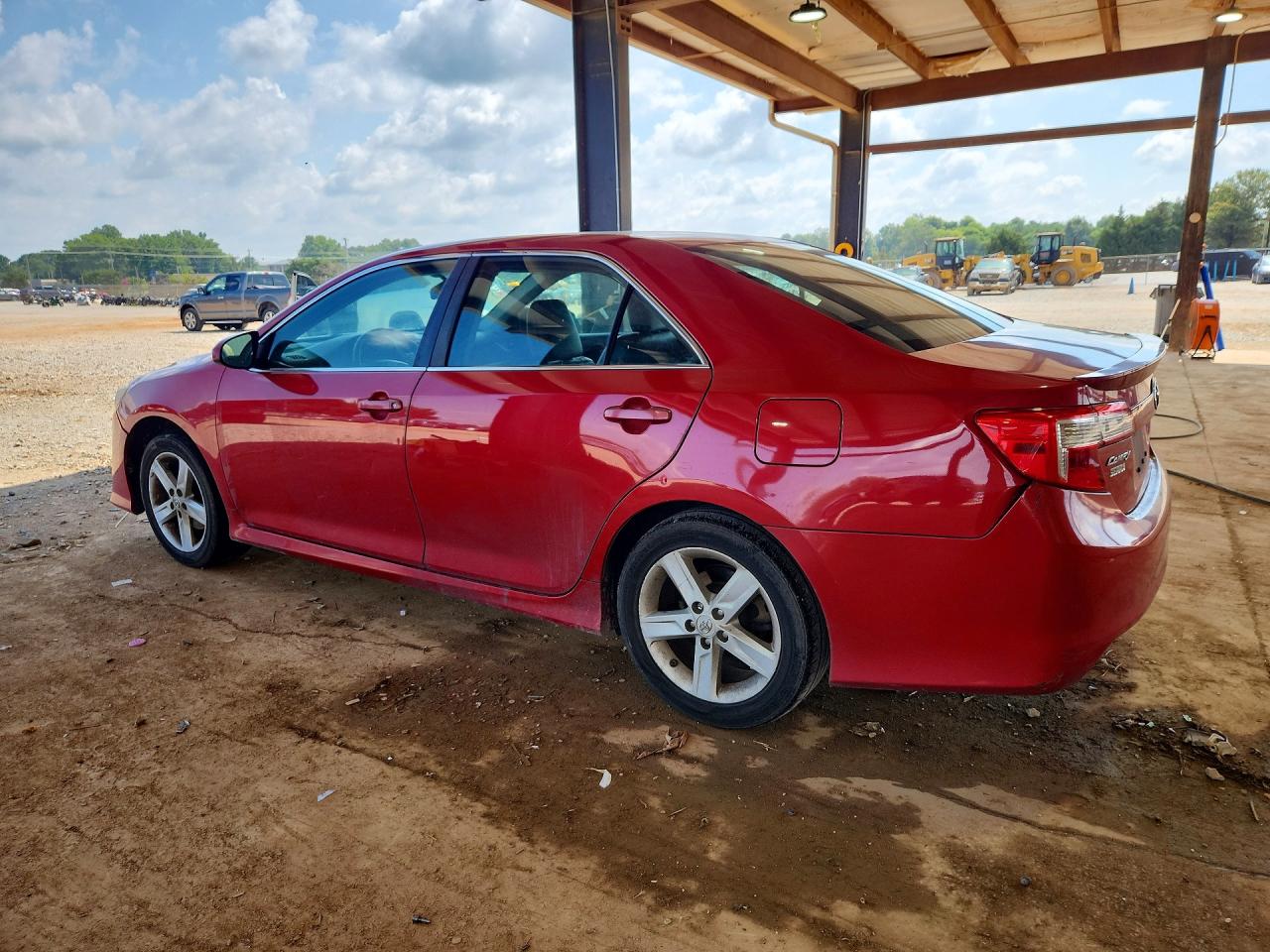 2012 Toyota Camry Se Red vin: 4T1BF1FK8CU615412