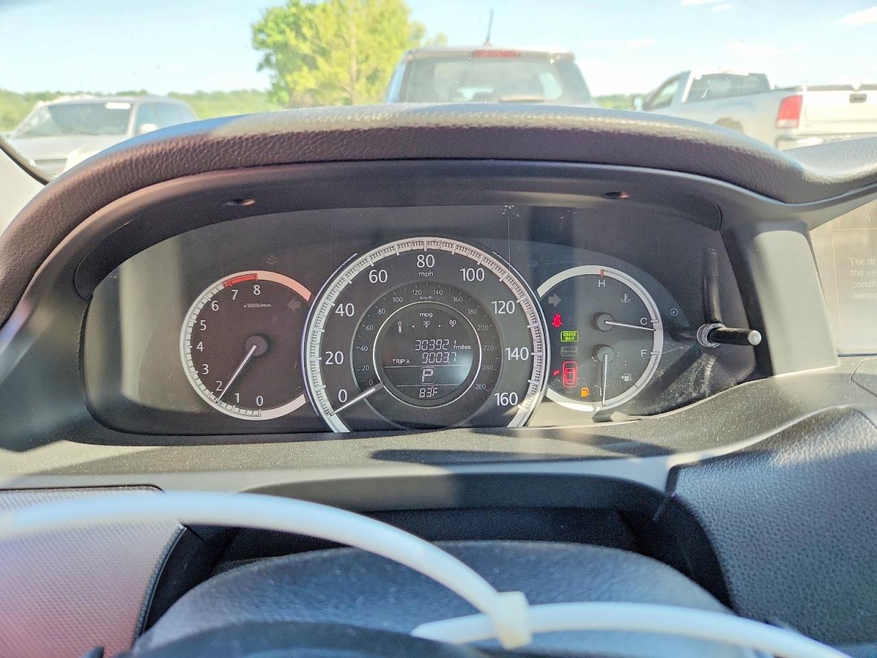 2014 Honda Accord Lx Gray vin: 1HGCR2F39EA273828
