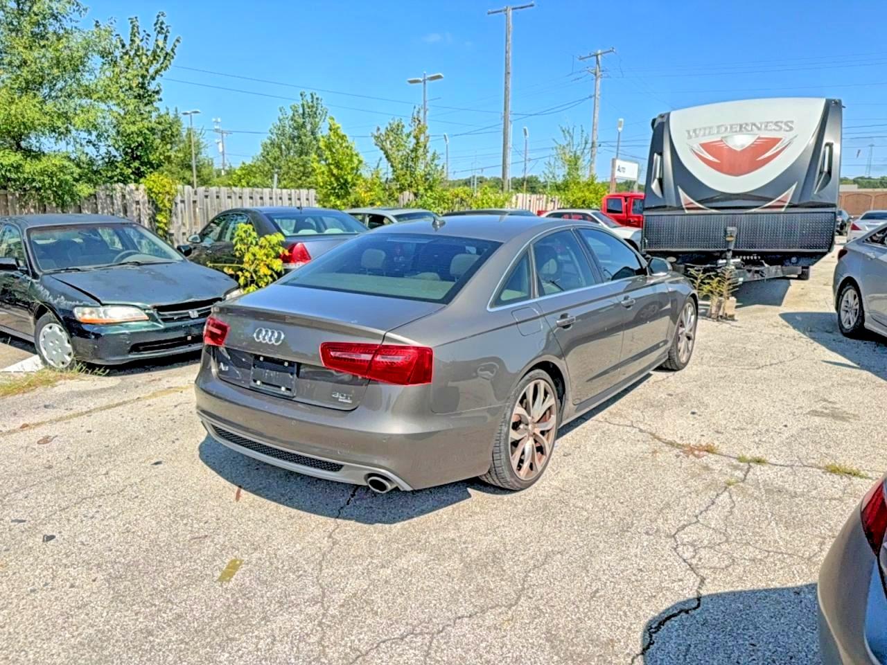 2013 Audi A6 Prestige Gray vin: WAUHGAFC8DN029872