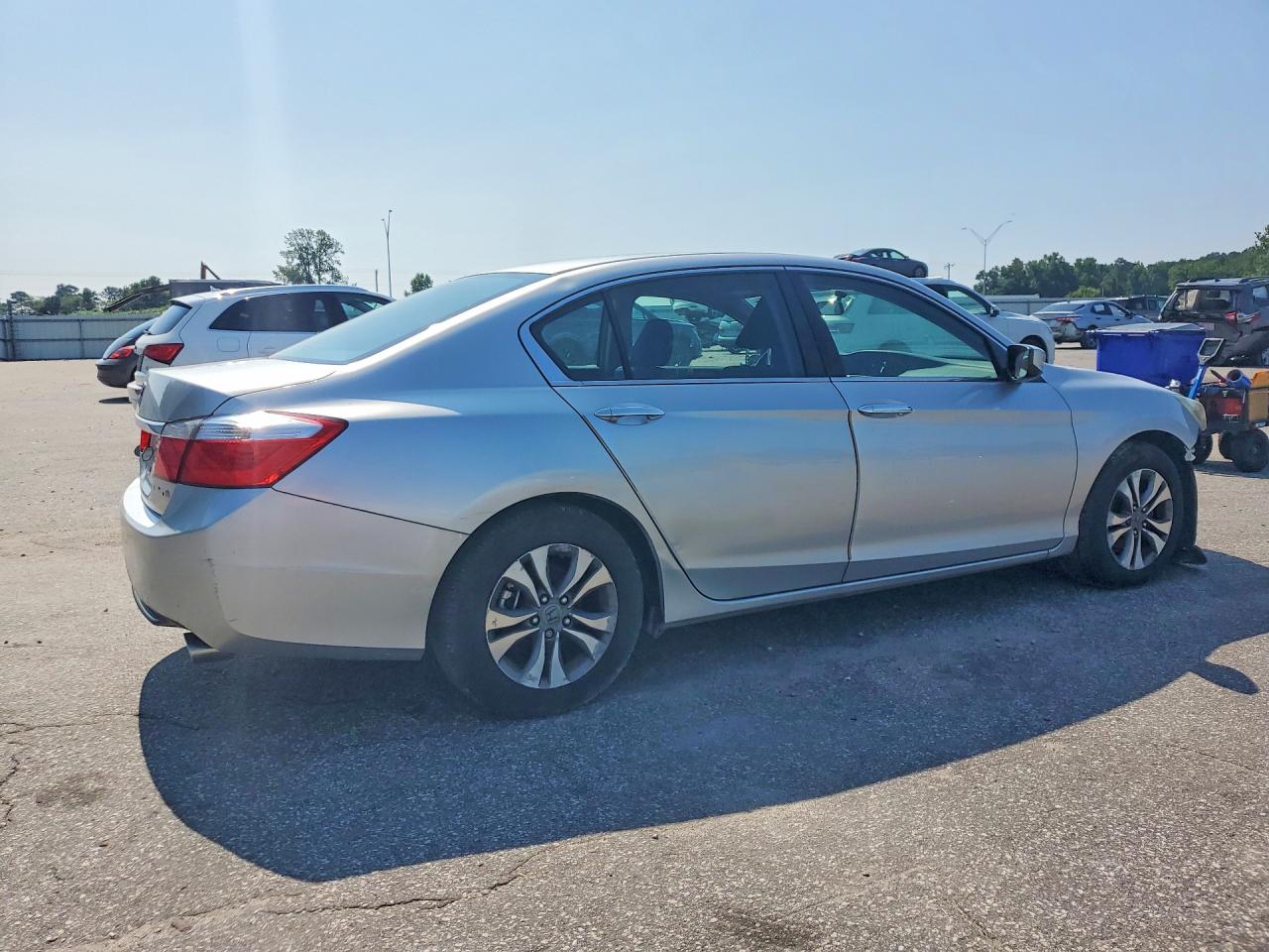 2014 Honda Accord Lx Silver vin: 1HGCR2F36EA247008