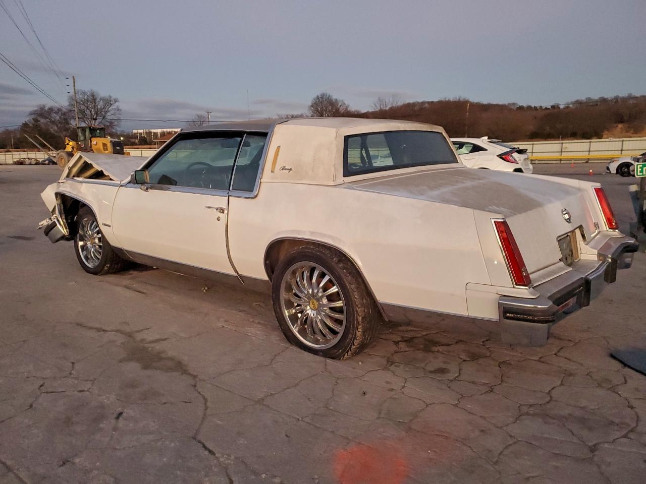 1981 Cadillac Eldorado White vin: 1G6AL5799BE647390