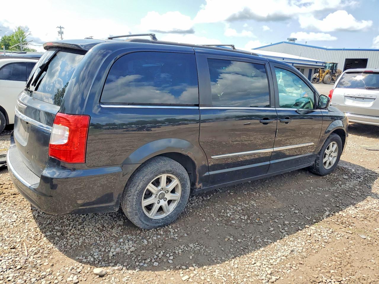 2013 Chrysler Town & Country Touring Черный vin: 2C4RC1BG0DR576858