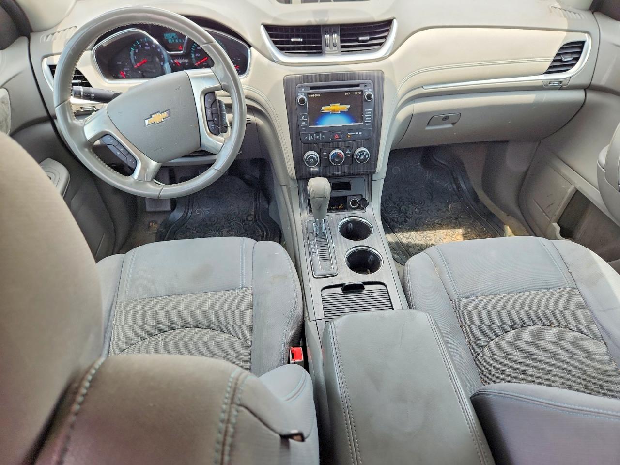 2013 Chevrolet Traverse Lt Silver vin: 1GNKRGKDXDJ247301