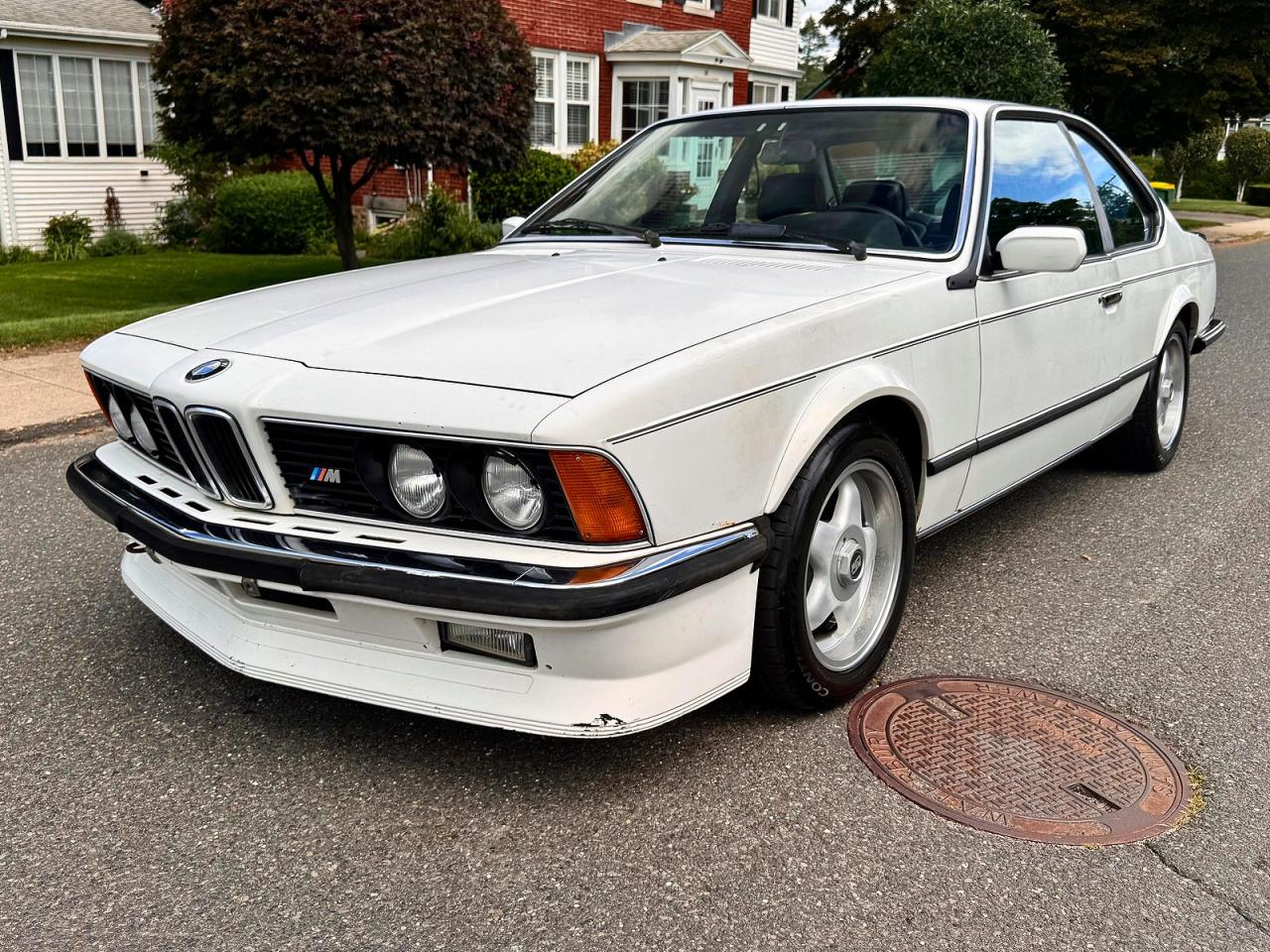 1986 Bmw 635csi White vin: WBAEE310901052905