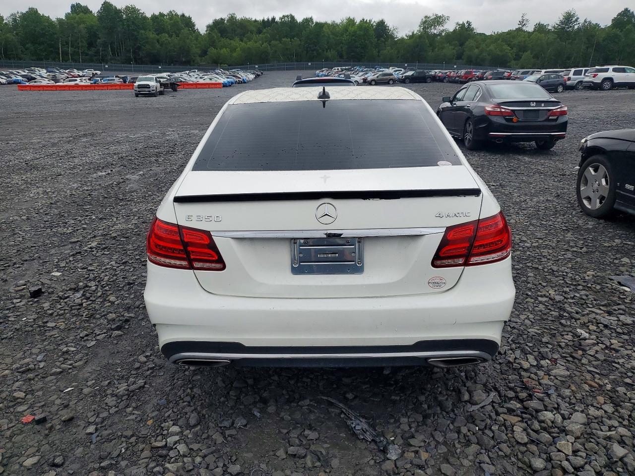 2014 Mercedes-benz E 350 4matic White vin: WDDHF8JB9EA854492