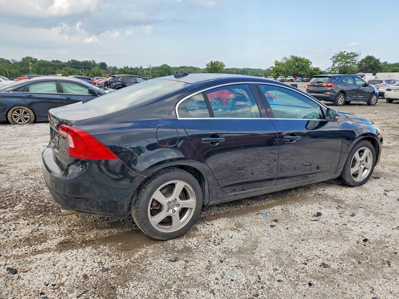 2012 Volvo S60 T5 Черный vin: YV1622FS0C2044060