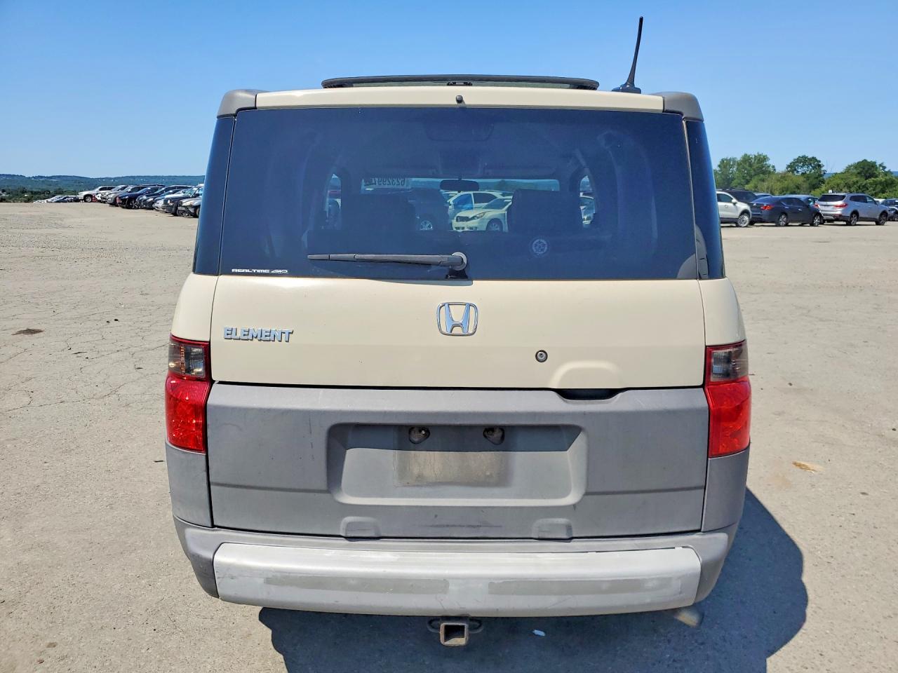 2005 Honda Element Ex Beige vin: 5J6YH28615L002758