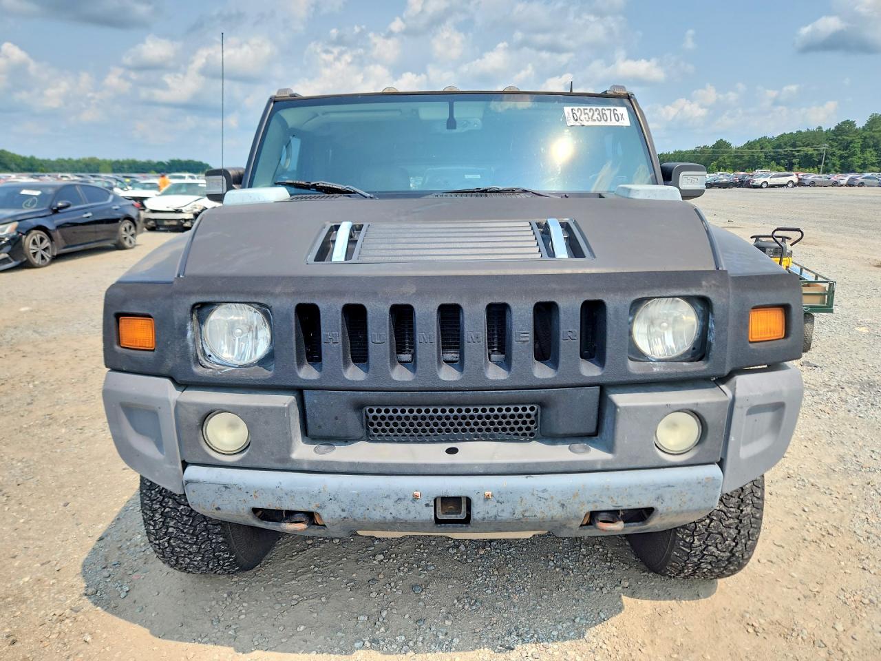 2007 Hummer H2 Black vin: 5GRGN23U67H109471