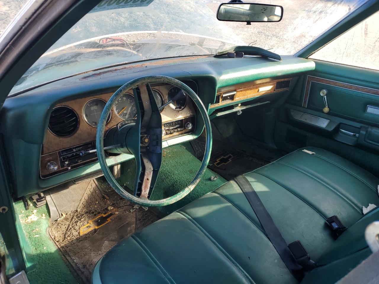 1976 Mercury Cougar Green vin: 7493H5848069