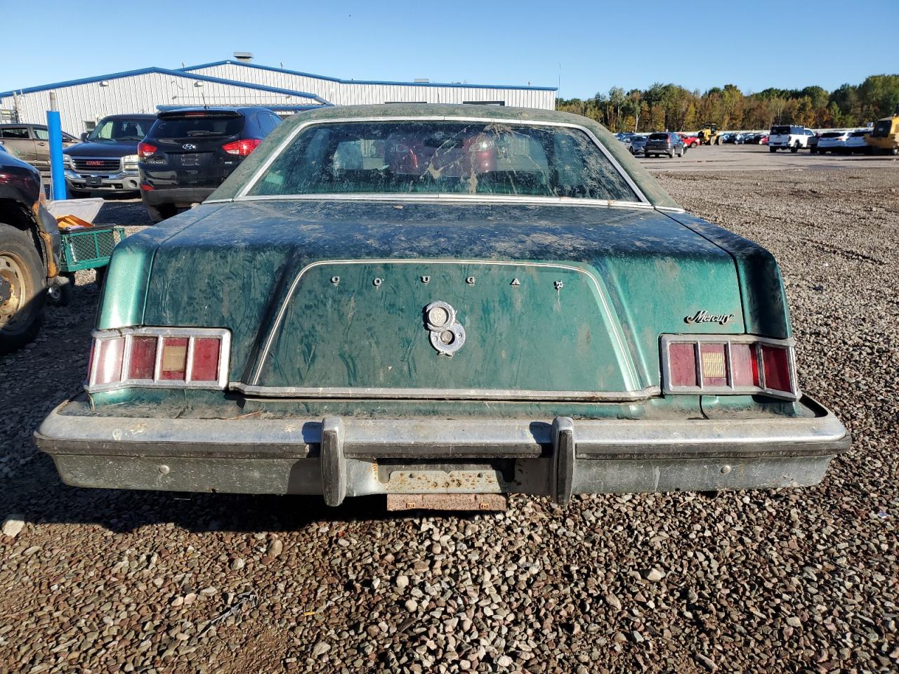 1976 Mercury Cougar Green vin: 7493H5848069