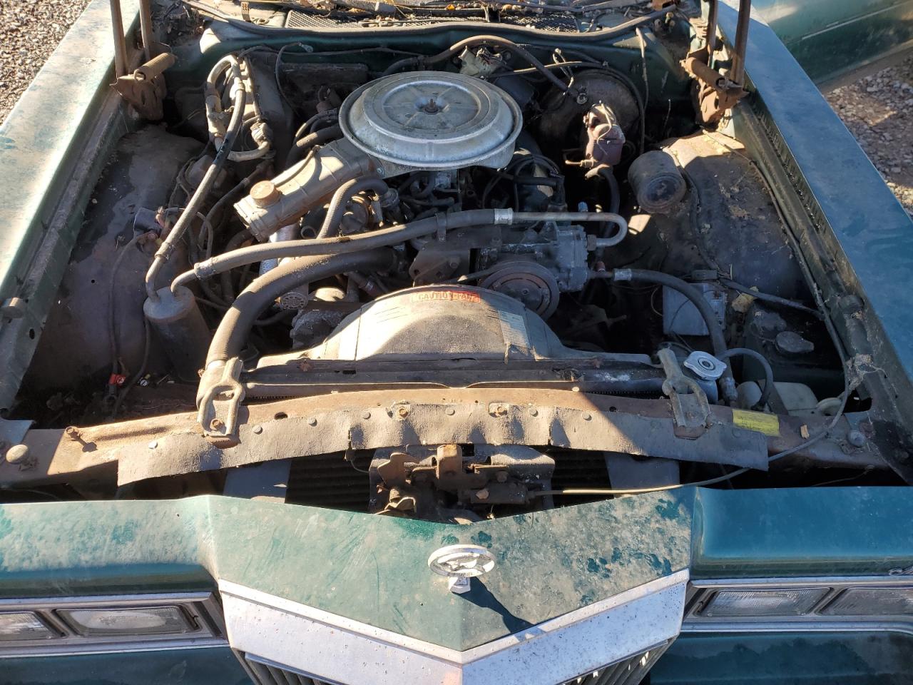1976 Mercury Cougar Green vin: 7493H5848069