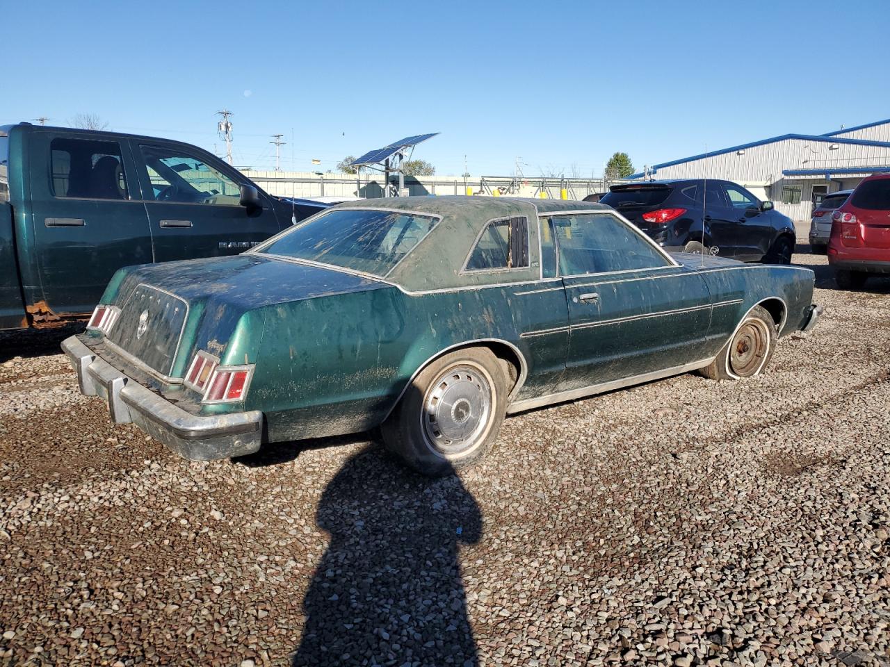 1976 Mercury Cougar Green vin: 7493H5848069