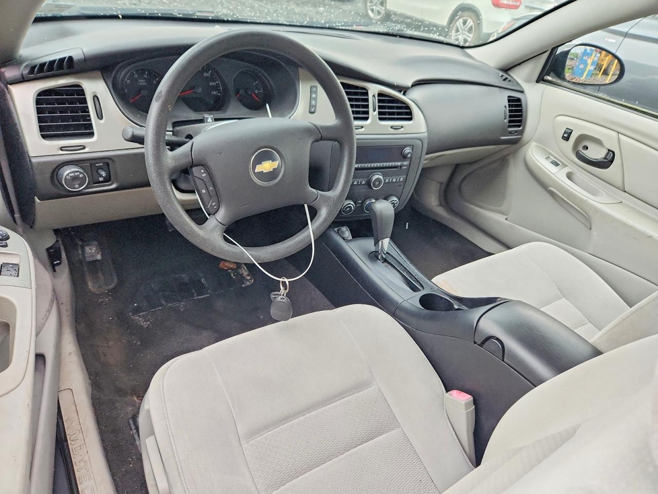 2006 Chevrolet Monte Carlo Ls Gray vin: 2G1WJ16K169190825