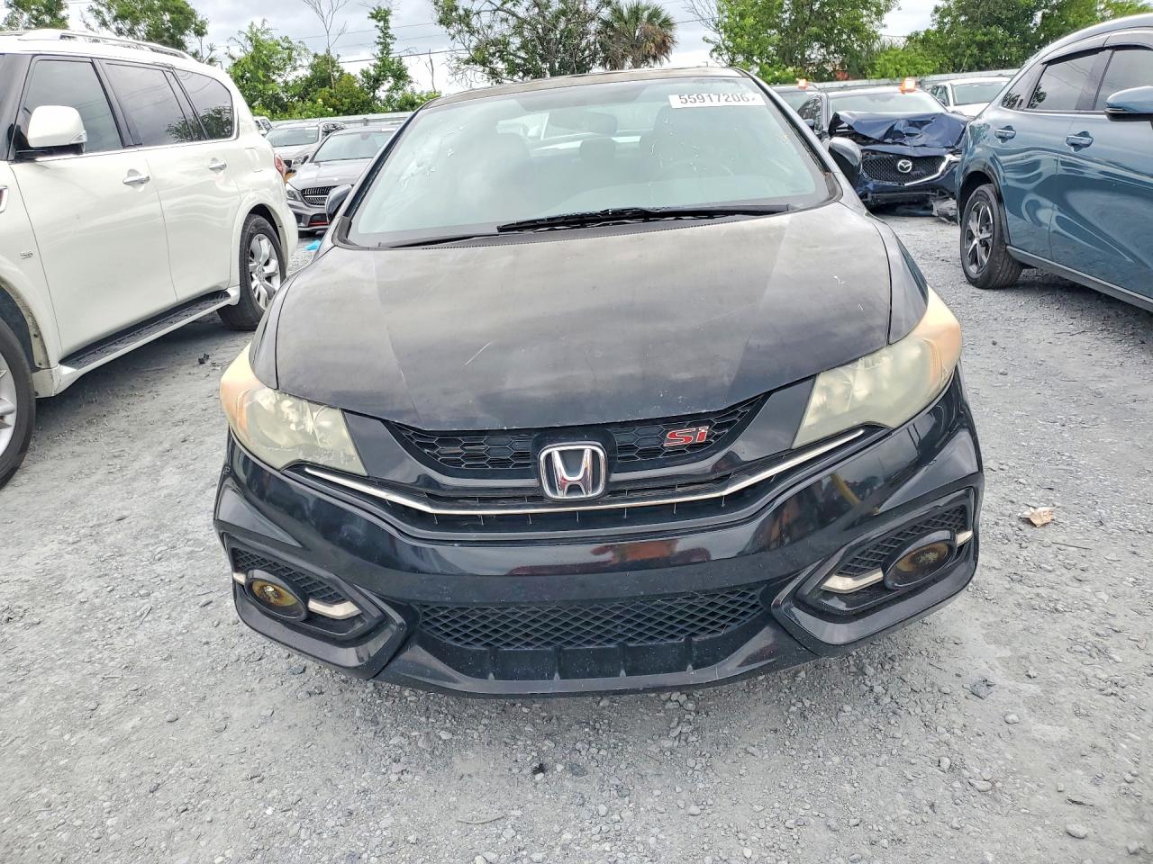 2015 Honda Civic Si Black vin: 2HGFG4A54FH703498