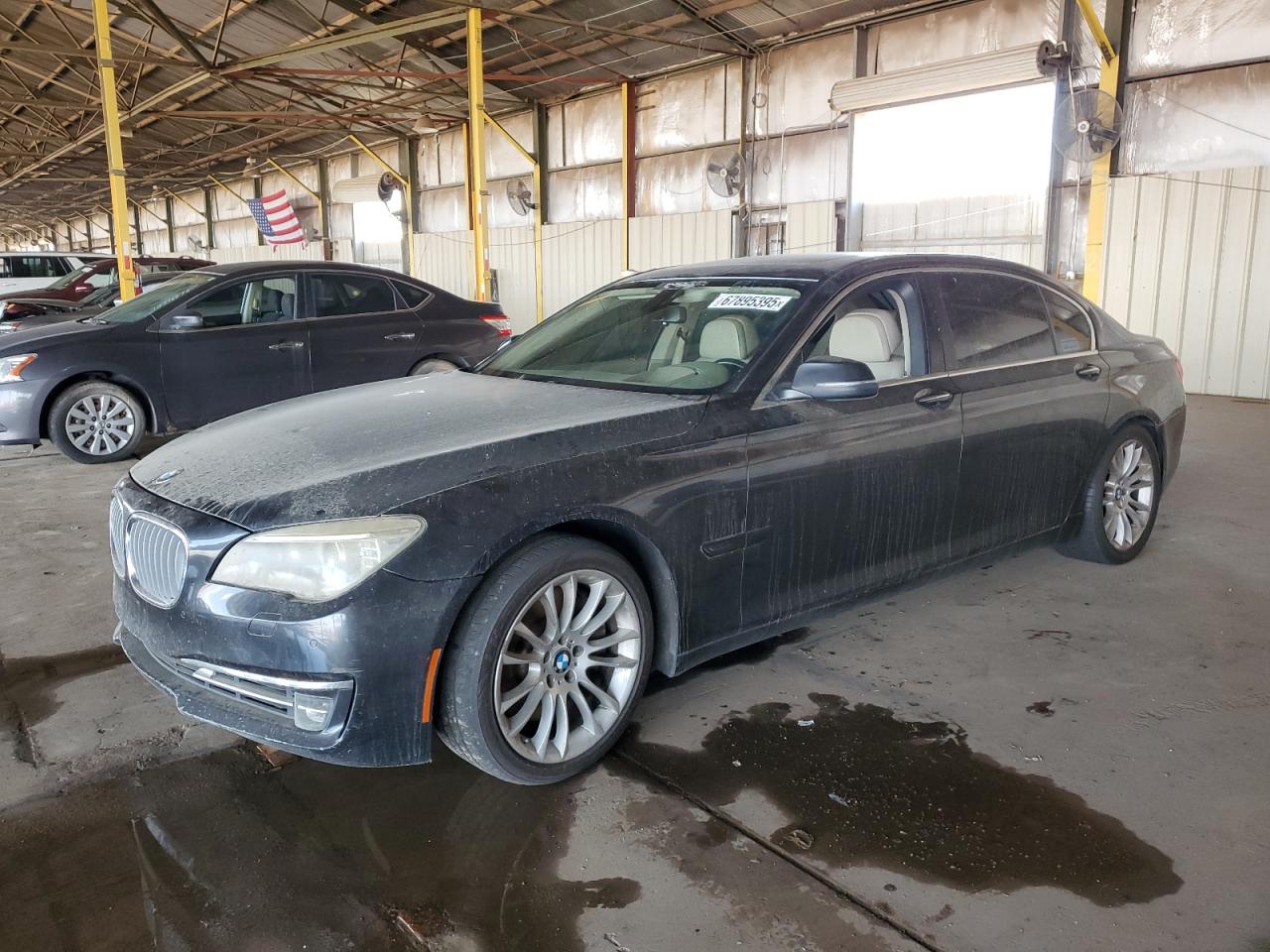 2013 Bmw 750 Lxi Серый vin: WBAYF8C59DD140065