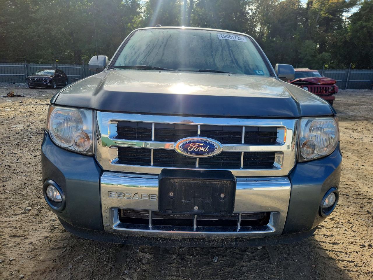 2011 Ford Escape Limited Синий vin: 1FMCU0E76BKC12962