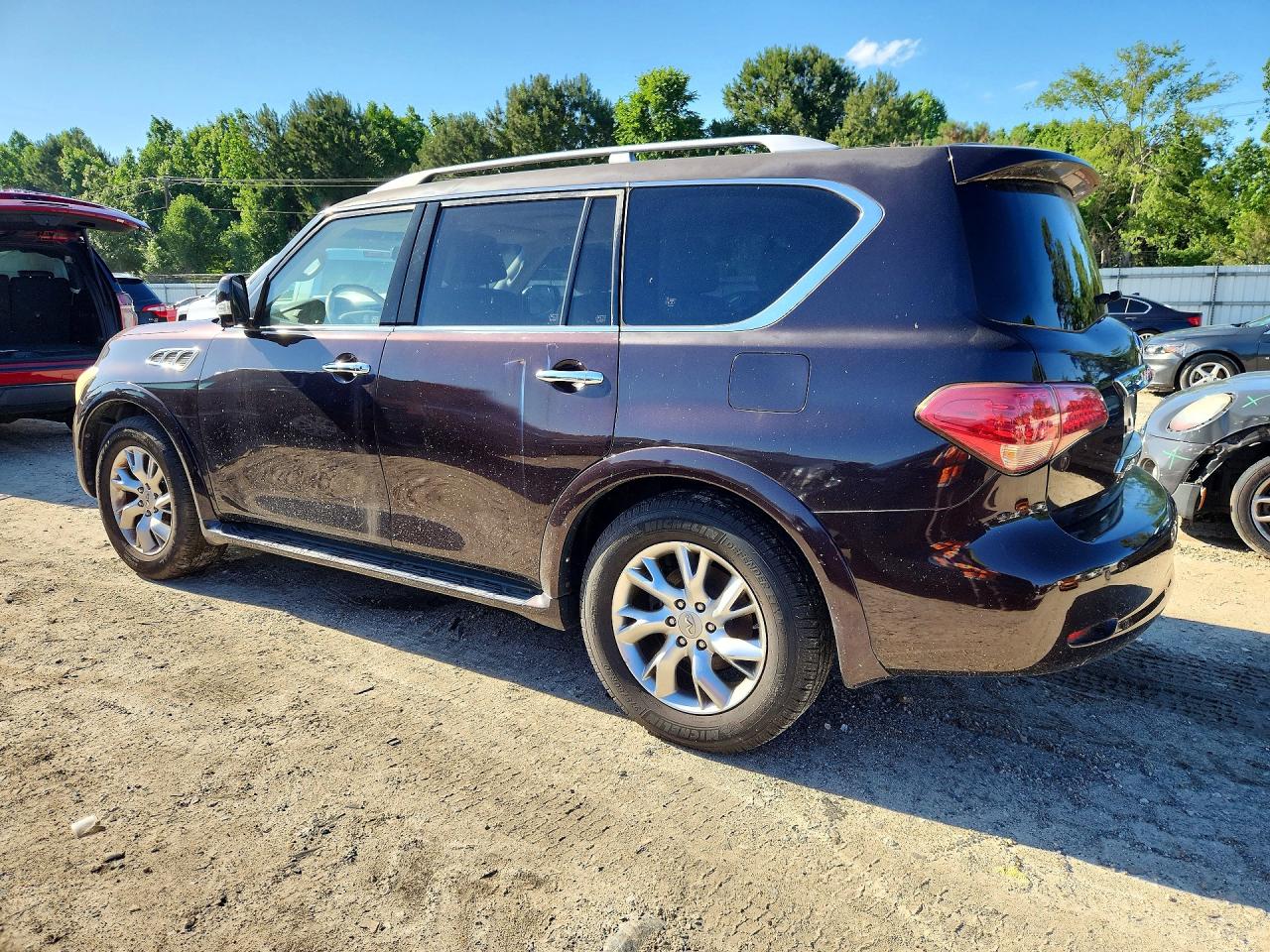 2011 Infiniti Qx56 Base Фиолетовый vin: JN8AZ2NE6B9001800