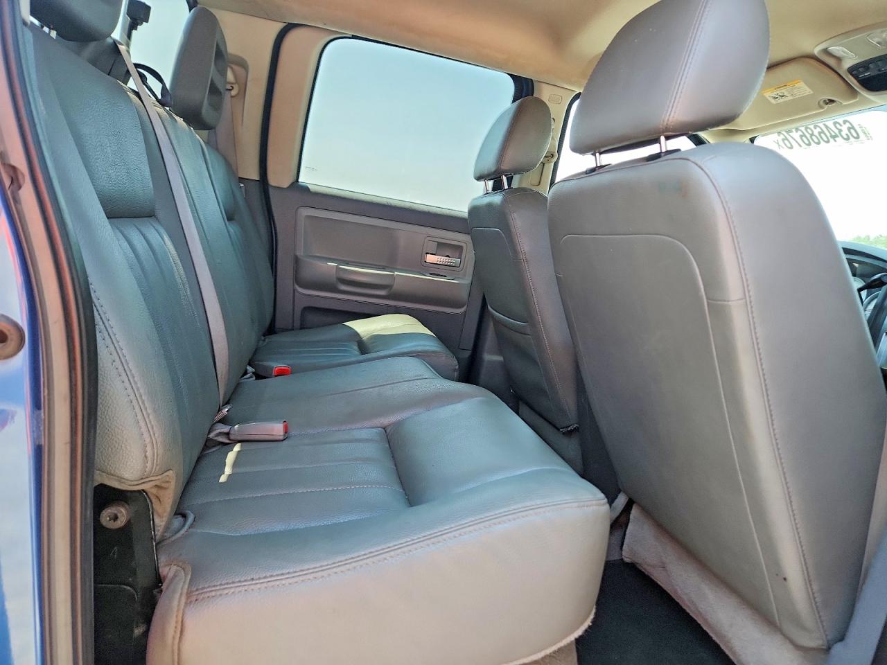 2005 Dodge Dakota Quad Laramie Blue vin: 1D3HW58N15S195723