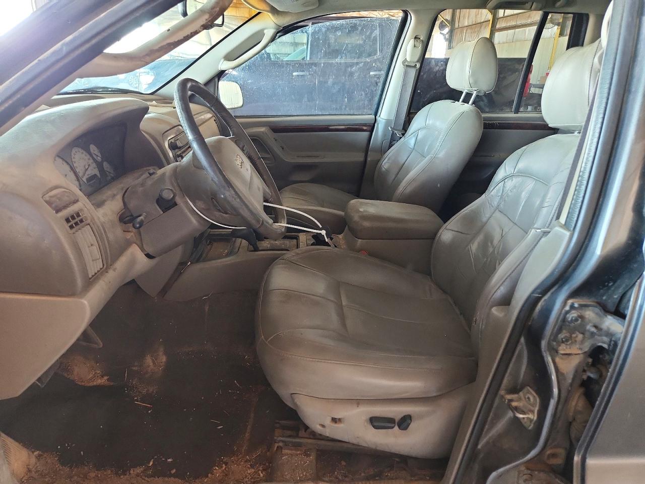 2002 Jeep Grand Cherokee Limited Белый vin: 1J4GW58N82C128489