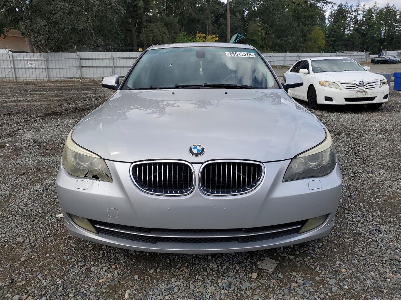2010 Bmw 528 I Silver vin: WBANU5C52AC129580