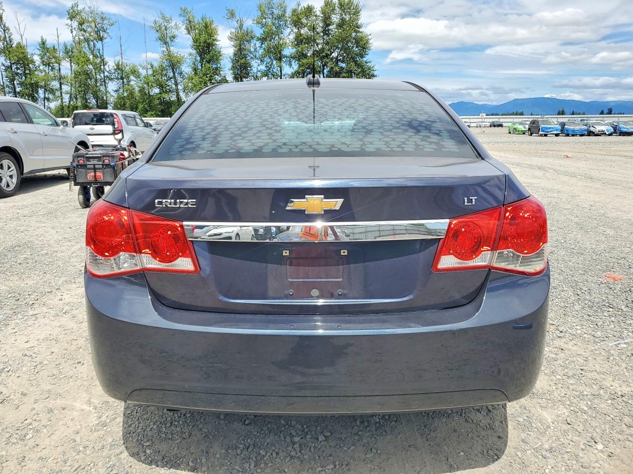 2015 Chevrolet Cruze Lt Black vin: 1G1PC5SB0F7177481